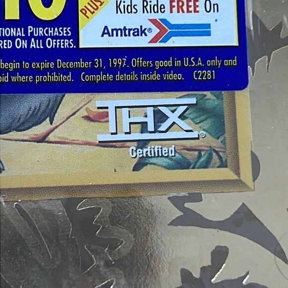 Vintage 1997 Walt Disney's Jungle Book 30th Anniversary Limited Edition VHS New - Picture 5 of 10